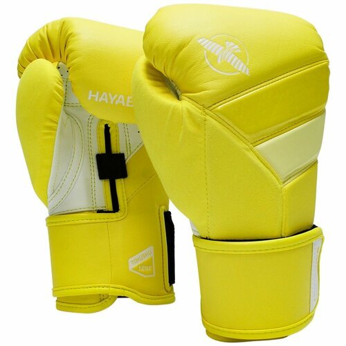 Боксерские перчатки Hayabusa T3 Neon Yellow, 16 унций
