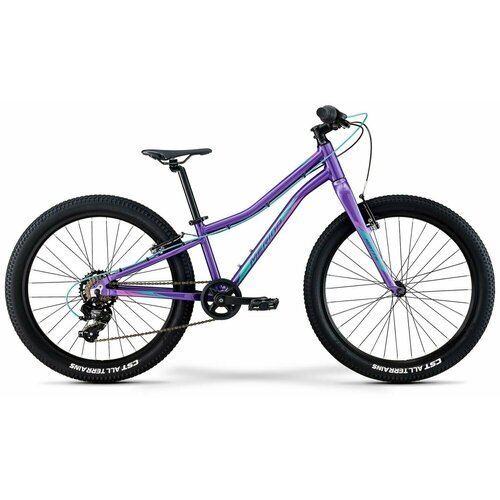 Велосипед Merida Matts J.24+ ECO (2022) (В-д 22 Merida Matts J.24+ ECO Р: One Size фиолетовый, 24', RU32253)