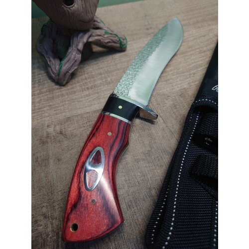 Нож для охоты, рыбалки и туризма COLUMBIA , длина клинка 18 см, сталь 65Х13, ножны / В чехле / Длинна изделия 30 см.
