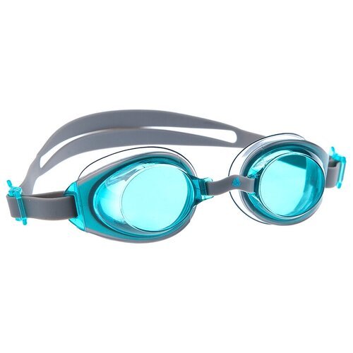 Юниорские очки для плавания MAD WAVE Simpler II Junior, Grey/Azure, M0411 07 0 04W