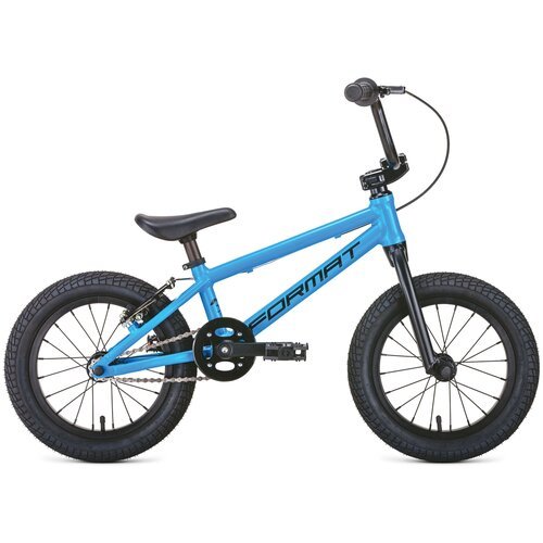 Велосипед Format Kids BMX 14 (2020) голубой 14' (требует финальной сборки)