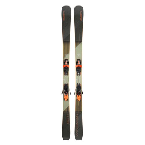 Горные лыжи с креплениями Elan Wingman 82 TI Ps (23/24), 166 см