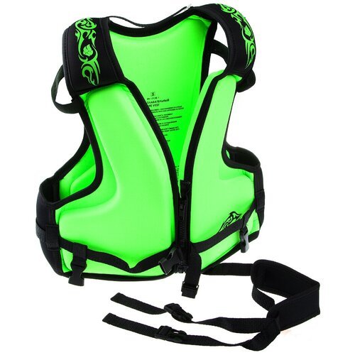 Жилет плавательный Mad Wave Swim Vest - Зеленый, XS
