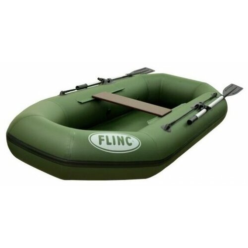Надувная лодка FLINC F240L (цвет оливковый)
