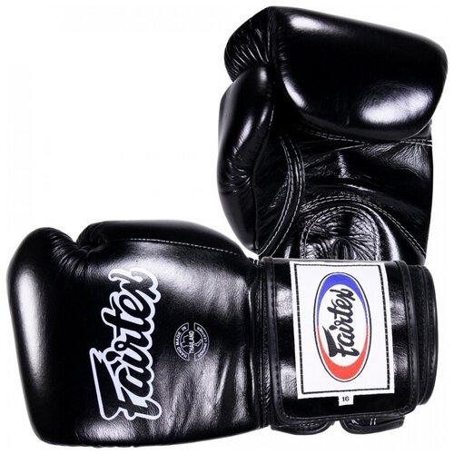 BGV5 Боксерские перчатки Fairtex Black/Red - Fairtex - Черный - 12 oz