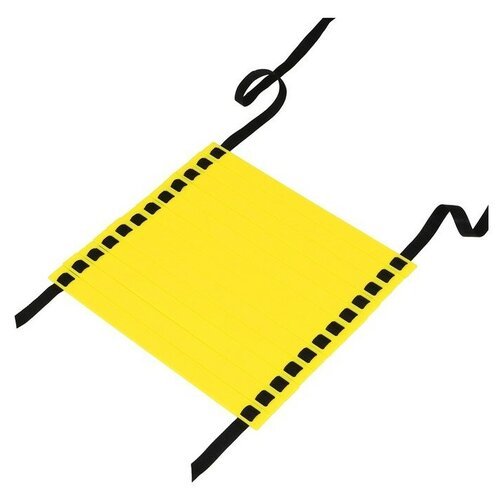 ONLYTOP Координационная лестница ONLYTOP, 6 м, толщина 2 мм, цвет жёлтый