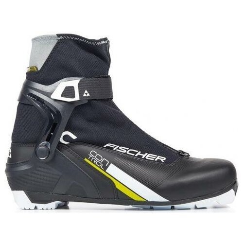 Лыжные ботинки Fischer XC Control S20519 NNN (черный/белый/салатовый) 2019-2020 43 EU
