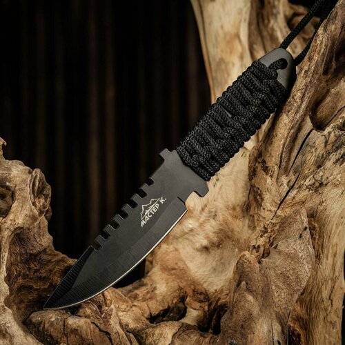 Нож метательный 'Форест' 18см, клинок 90мм/3мм, черный