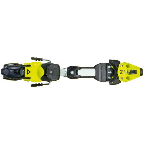 Горнолыжные крепления Fischer Rc4 Z14 Freeflex St 2021-2022 yellow/black, скистопы 85 мм