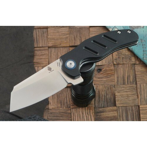 Складной нож Kizer Knives C01C сталь 154CM, черная G-10