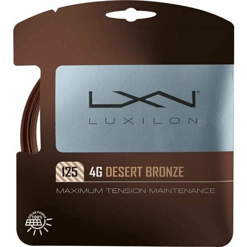 Теннисная струна Luxilon 4G Desert Bronze - 1,25 Set (12,2 м), арт. WR8309701125