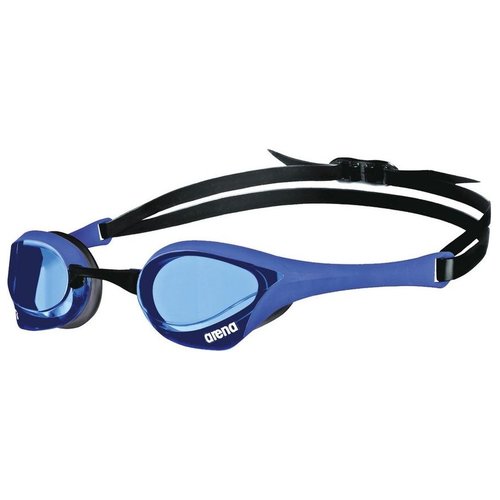 Очки для плавания ARENA Cobra Ultra Swipe, арт.003929700, синие линзы, черно-синяя оправа