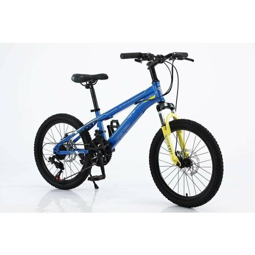 Велосипед TIME TRY TT021, 20', 21 скорость, Стальная рама , Горный Детский Подростковый Для активного отдыха Унисекс, синий