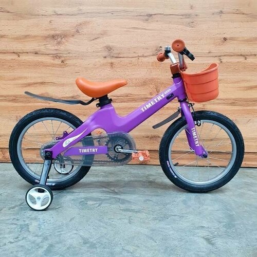 Велосипед для детей BREND TIMETRY ORIGINAL TT5001, 12 дюймов, магниевый, фиолетовый