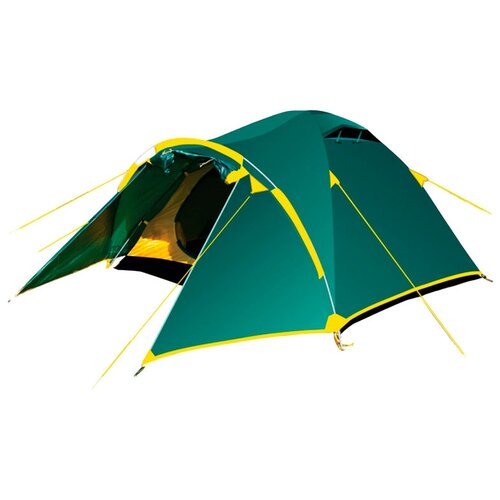 Палатка трёхместная Tramp LAIR 3 V2, зеленый