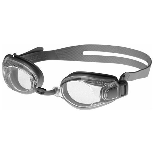 Очки для плавания arena Zoom X-fit 92404, silver/clear/silver