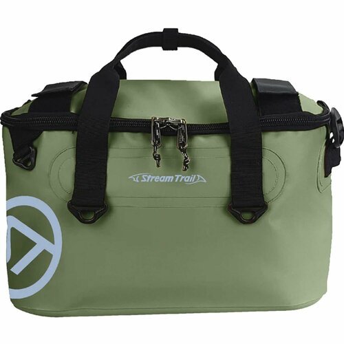 Сумка влагозащитная Stream Trail Dorado Olive 30L, оливковая, непромокаемая сумка, рюкзак туристическая, гермосумка