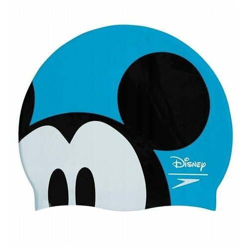 Шапочка для плавания силиконовая детская Speedo Junior Slogan Cap Mickey Mouse