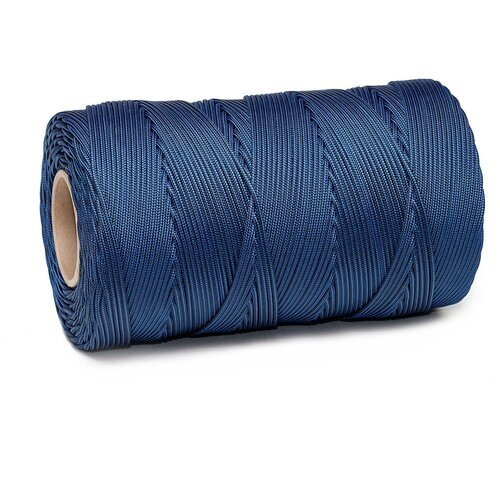 Шнур плетеный Sport Cord 3.5 мм, черно-синий, 300 кг, 500 м