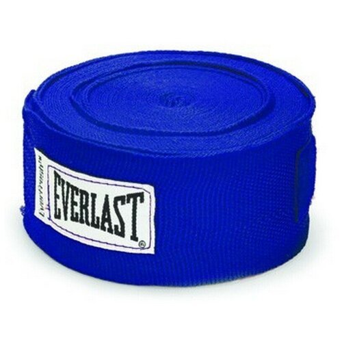 Бинты боксерские Everlast Blue 4,5 м. (One Size)