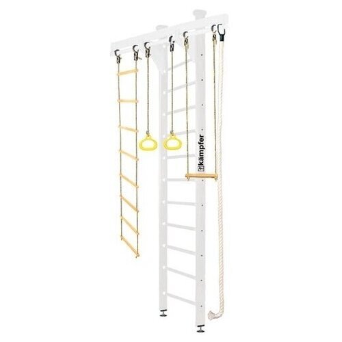 Шведская стенка Kampfer Wooden Ladder Ceiling высота 3 м, жемчужный