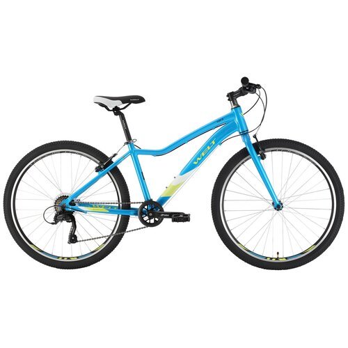 Подростковый велосипед Welt Floxy 26 Rigid, год 2022, цвет Серебристый-Синий