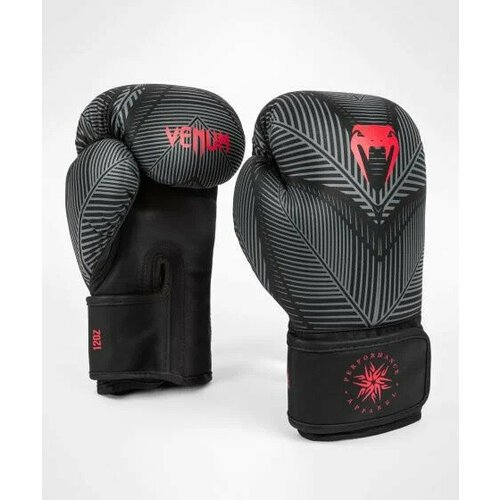 Боксерские перчатки Venum Phantom 14oz черный, красный