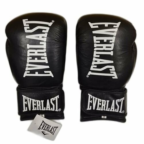 Перчатки боксерские Everlast, 14 Oz, натуральная кожа, Пакистан