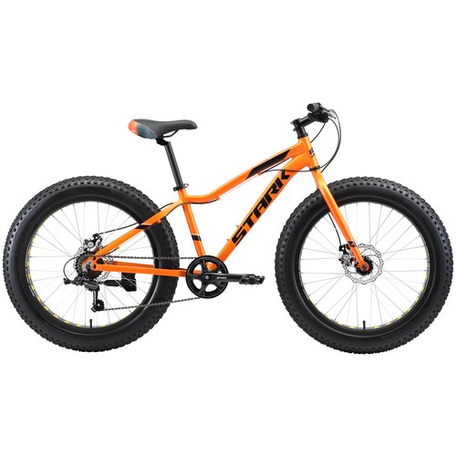 Велосипед Stark'21 Rocket Fat 24.1 D оранжевый/черный 12'