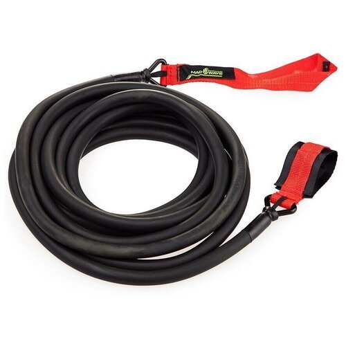 Жгут MadWave Long Safety cord к поясу для плавания (Красный)