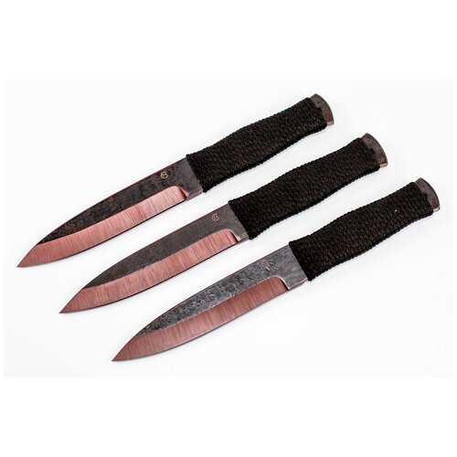 Набор спортивных ножей 'Горец-3', комплект 3 шт, сталь 65Г