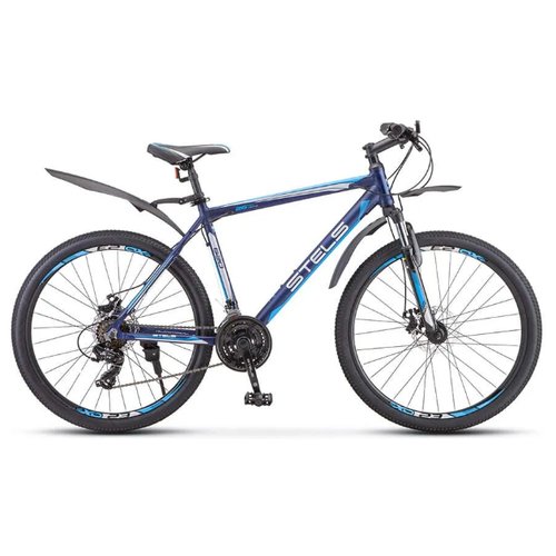 Велосипед горный STELS 26' Navigator 620 MD V010 (19' тёмно-синий)