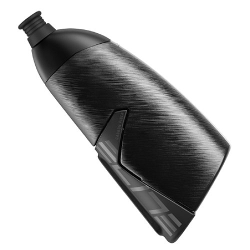 Аэрофляга для воды с флягодержателем Elite Kit Crono CX Carbon 2023 (EL0206511), цвет Чёрный