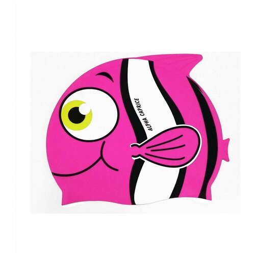 Шапочка для плавания Fish cap Pink