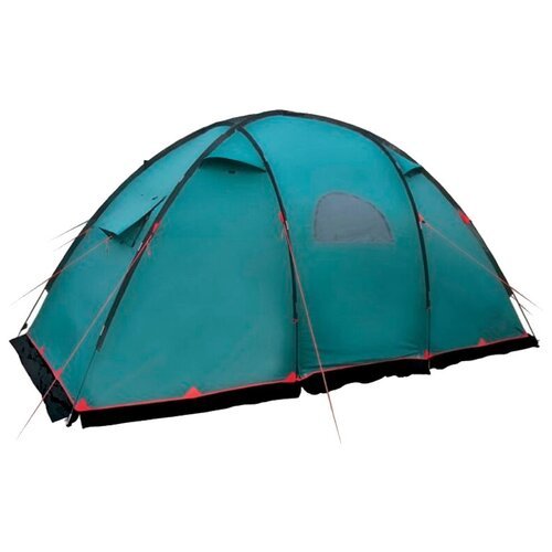Палатка кемпинговая четырёхместная Tramp EAGLE 4 V2, зеленый