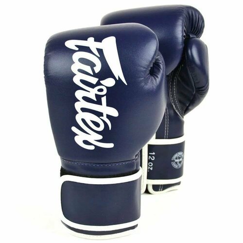 Боксерские перчатки Fairtex BGV14 синие 14 унций