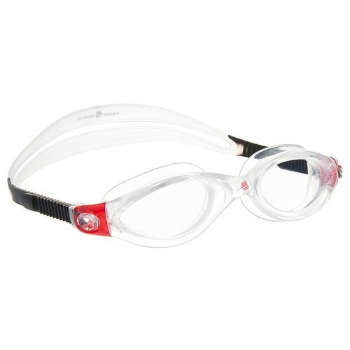 Очки для плавания MAD WAVE Clear Vision CP Lens, red