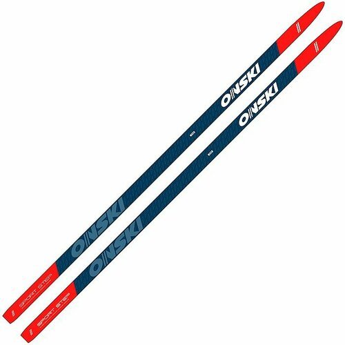 Лыжи беговые ONSKI Sport Step Jr. (синий/красный) (160)