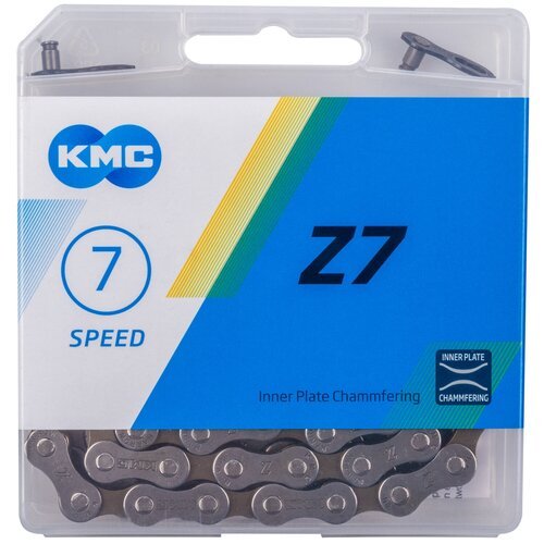 Цепь KMC Z-7 (7ск,114зв) Gray/Brown