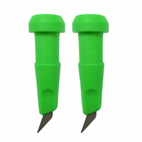 Опоры (лапки) SKI TIME (T-0) Для лыжероллерных палок (10 мм. , зеленые, твердосплавный наконечник)