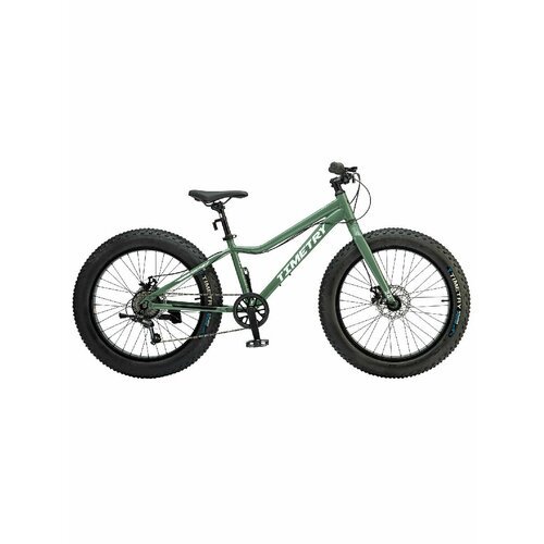 Велосипед подростковый 24 Timetry TT217, Зеленый, Рама 13,5