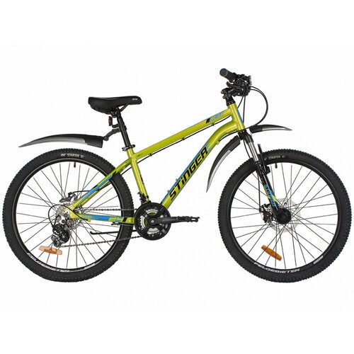 NOVATRACK Велосипед Стингер Element Evo 24' (рама 12', зеленый, 24AHD. ELEMEVO.12GN2)