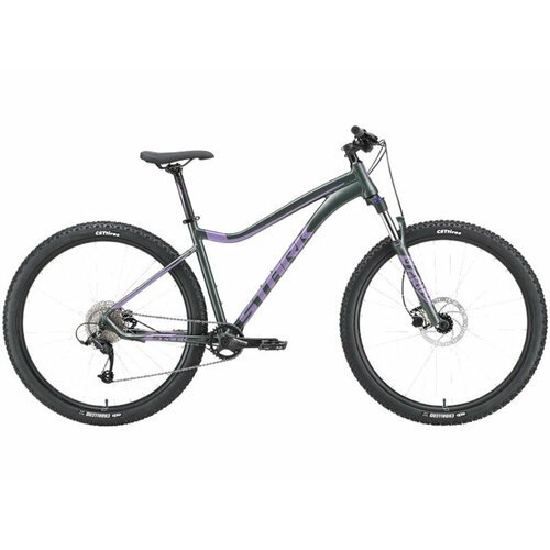 Горный велосипед Stark Tactic 29.4 HD, год 2023, цвет Черный-Фиолетовый, ростовка 20