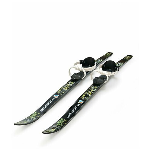 Лыжный комплект подростковый NovaSport Black с универсальным креплением (6), 150/110