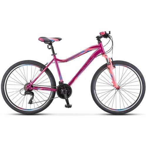 Велосипед STELS Miss 5000 V 26' K010 рама 18' Фиолетовый/розовый (требует финальной сборки)