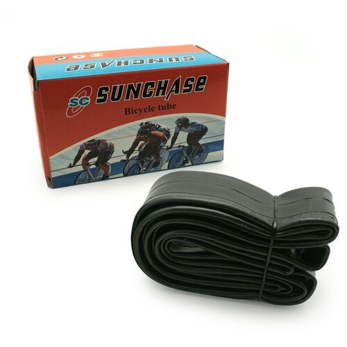 Камера велосипедная Sunchase натур. резина 16x1.75/2.125 a/v в цветной коробке