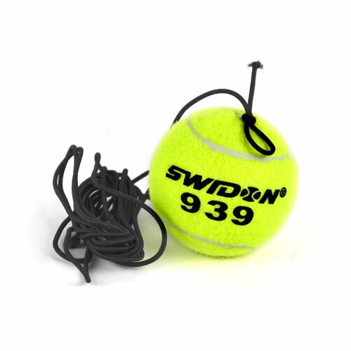 Мячи для большого тенниса Swidon 939-1, на резинке, 1 штука в пакете, шт