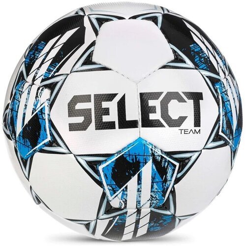 Футбольный мяч SELECT TEAM V23 Basic Fifa, бел/син/чер, 4