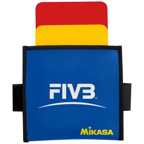 Судейские карточки Mikasa VK, красный/желтый