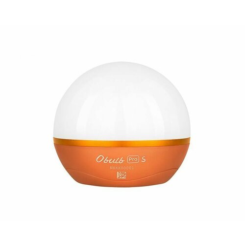 Кемпинговый фонарь Olight Obulb Pro S Orange, Li-po 1650 mAh, 240 люмен (комплект)